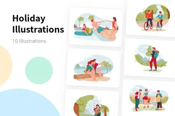 Holiday Illustration Pack