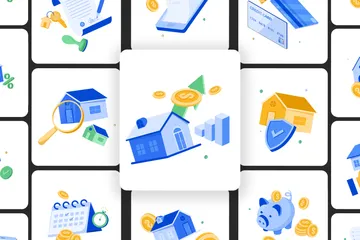 Home Loans Illustration Pack