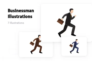 Homme d'affaire Pack d'Illustrations