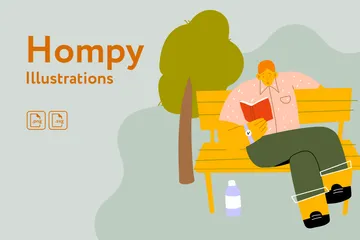 Hompy Illustration Pack