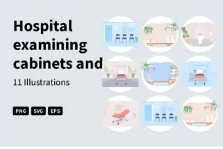 Hospital Examining Cabinets And Wards