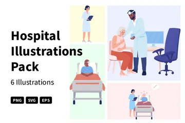 Hospital Illustration Pack