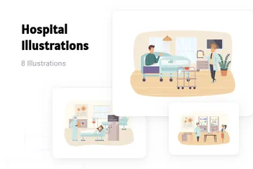 Hospital Illustration Pack