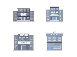 Hospitals Illustration Pack