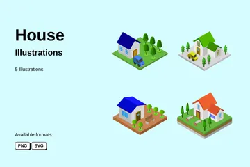 House Illustration Pack