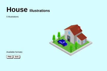 House Illustration Pack