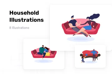 Household Illustration Pack