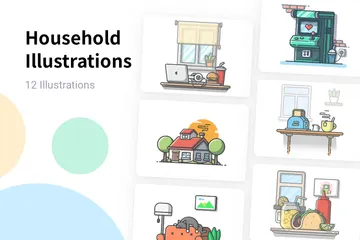 Household Illustration Pack