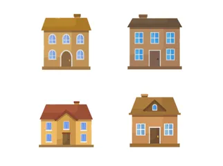 Houses Illustration Pack