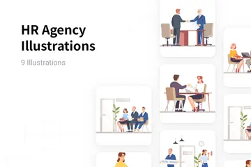HR Agency Illustration Pack