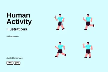 Human Activity Illustration Pack