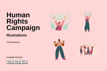 Human Rights Campaign Illustration Pack