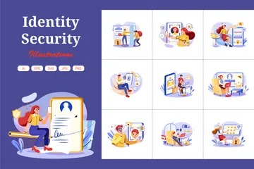 Identity Security Illustration Pack