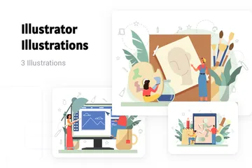 Illustrateur Pack d'Illustrations