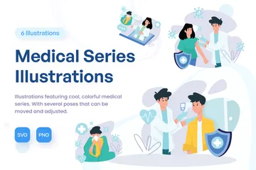 Médical Pack d'Illustrations