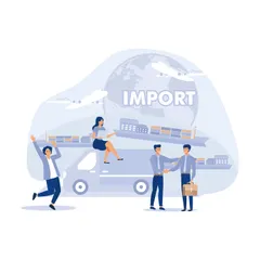 Import And Export Illustration Pack