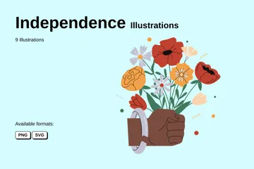 Independence Illustration Pack