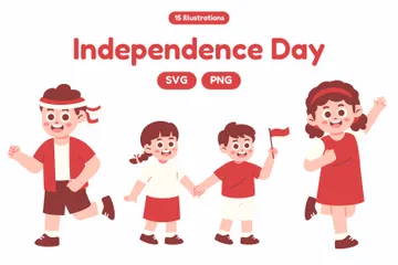 Independence Day Illustration Pack