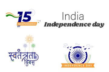 India Independence Day Illustration Pack