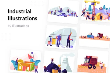 Industrial Illustration Pack