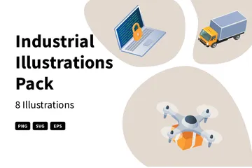 Industrial Illustration Pack