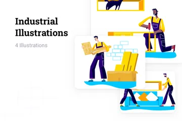 Industrial Illustration Pack