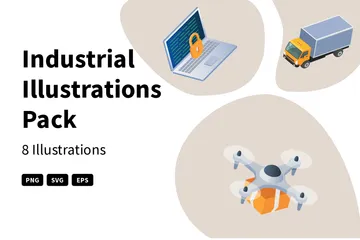 Industriel Pack d'Illustrations