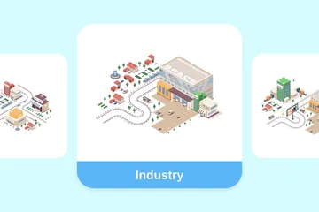 Industry Illustration Pack