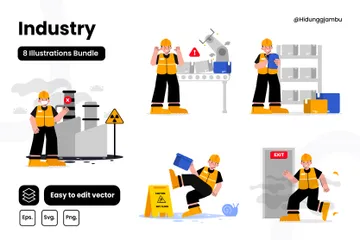 Industry Illustration Pack