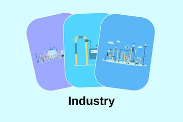 Industry Illustration Pack