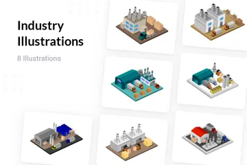 Industry Illustration Pack