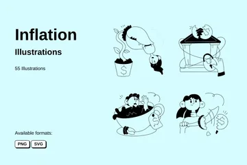 Inflation Illustration Pack