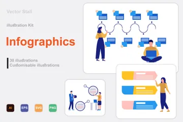 Infografías Paquete de Ilustraciones