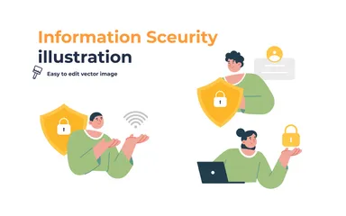 Information Security Illustration Pack