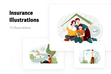 Insurance Illustration Pack