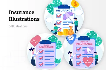 Insurance Illustration Pack