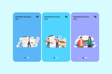 Insurance Illustration Pack