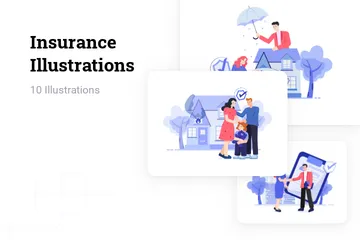 Insurance Illustration Pack