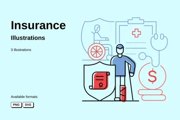 Insurance Illustration Pack