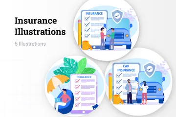 Insurance Illustration Pack