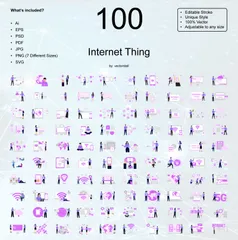 Internet Thing Illustration Pack