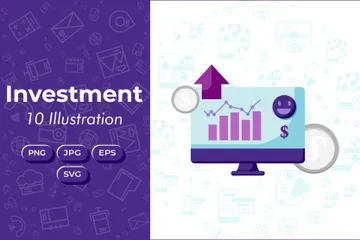 Inversión Paquete de Ilustraciones