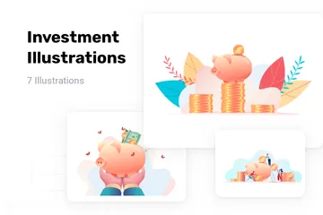 Investissement Pack d'Illustrations