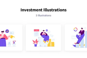 Investissement Pack d'Illustrations