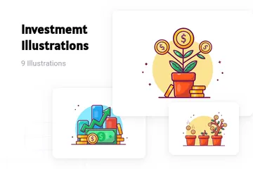 Investmemt Illustration Pack