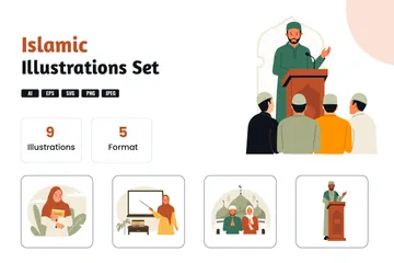 Islamic Illustration Pack