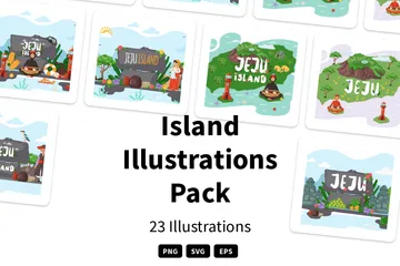Island Illustration Pack