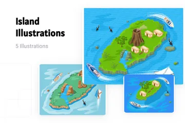 Island Illustration Pack