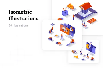 Isometric Illustration Pack