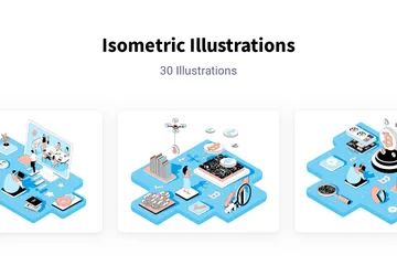 Isometric Illustration Pack